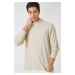 Koton Men's Beige Sweater