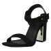 Misspap Remienkové sandále  čierna
