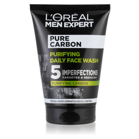 L’Oréal Paris Men Expert Pure Carbon čistiaci gél s aktívnym uhlím