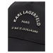 Karl Lagerfeld Čiapka 'Rue St-Guillaume'  čierna / biela