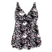 Delaney tankini plavky - horný diel S136-4 černá