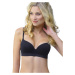 Women's bra Gina reinforced with underwire black