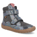 Zima 2023 Barefoot zimná obuv s membránou Froddo - BF Tex Winter Grey/Silver šedá