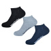 3PACK ponožky Benysøn nízke bambusové viacfarebné (BENY-5003)