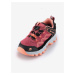 Ružové dievčenskú outdoorové topánky s membránou PTX ALPINE PRE Molleho