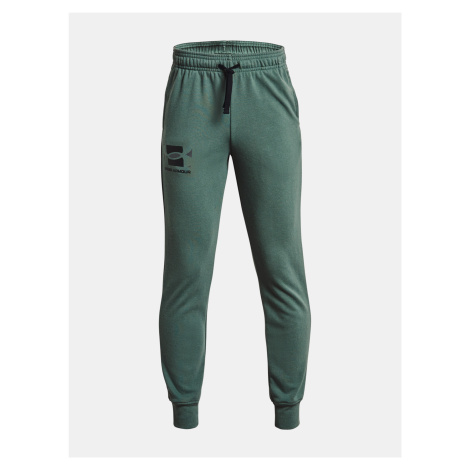 Under Armour Sweatpants RIVAL TERRY PANTS-GRN - Boys