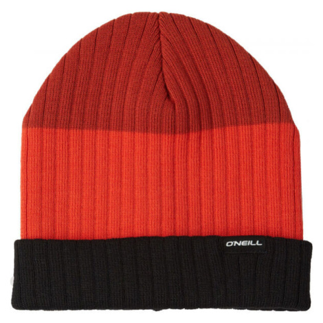 O'Neill BLOCKSTRIPE BEANIE Pánska zimná čiapka, červená, veľkosť