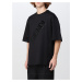FENDI Diagonal Black tričko