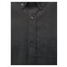Sivá košeľa s krátkym rukávom Burton Menswear London Oxford