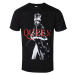 Tričko metal ROCK OFF Queen Freddie Crown Čierna