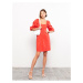 LC Waikiki Square Collar Straight Long Sleeve Women's Dress