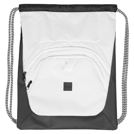 Gymnastics bag black/white/white Urban Classics