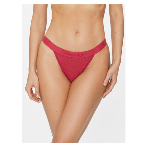 Calvin Klein Underwear Brazílske nohavičky 000QF7347E Ružová