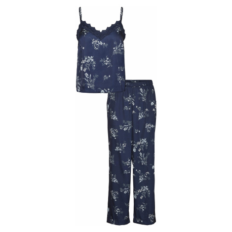 Vero Moda Dámske pyžamo VMSILLE Navy Blazer XS