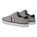 Tommy Hilfiger Sneakersy Th Hi Vulc Low Stripes Mesh FM0FM04946 Sivá