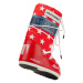 Dámske vysoké zimné topánky MOON BOOT Icon Retrobiker white stars