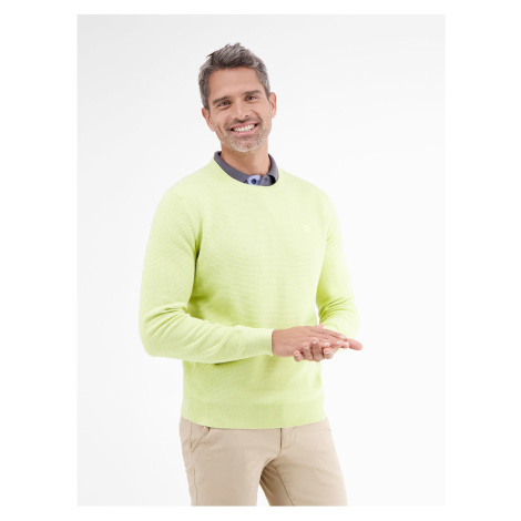 Yellow men's basic sweater LERROS - Men