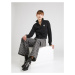 Karl Lagerfeld Tepláková bunda 'IKONIK 2.0'  čierna / biela