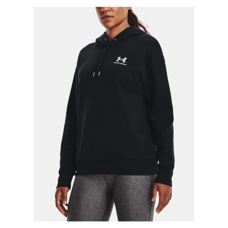 Čierna mikina Under Armour Essential Fleece Hoodie