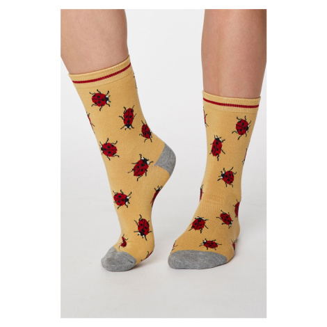 Žlté ponožky Insetto Socks
