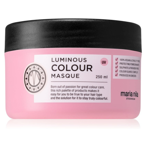 Maria Nila Luminous Colour Masque hydratačná a vyživujúca maska pre farbené vlasy