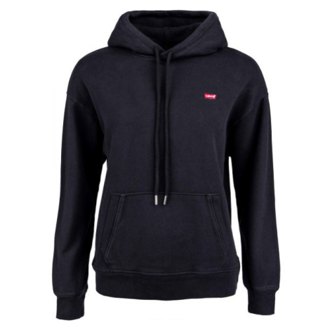 Levi's&reg; STANDARD HOODIE Dámska mikina, čierna, veľkosť