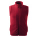 Rimeck Next Unisex fleece vesta 518 marlboro červená