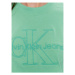 Calvin Klein Jeans Tričko J20J221048 Zelená Relaxed Fit