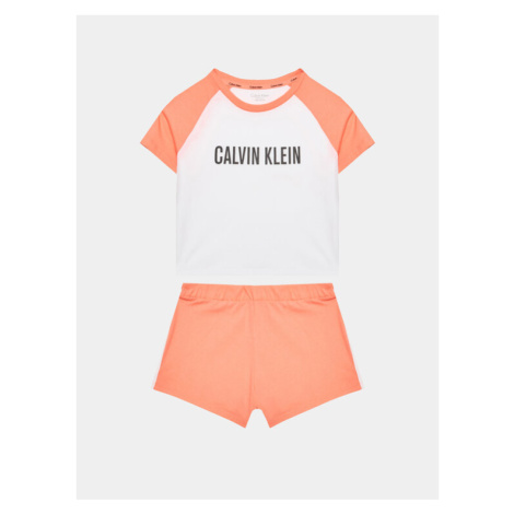 Calvin Klein Underwear Pyžamo G80G800618 Koralová Regular Fit