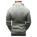 Štýlový pánsky sivý sveter wx1267