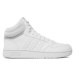 Adidas Sneakersy Hoops 3.0 Mid K GW0401 Biela