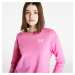 Mikina Under Armour Rival Fleece Oversize Crew Pink Edge/ White/ White