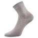 Lonka Fiona Dámske ponožky s voľným lemom - 3 páry BM000001333700100047 svetlo šedá