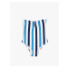 Koton Strapless Swimwear With Window Detailed Geometric Accessories.