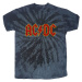 AC/DC tričko Logo Čierna