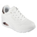 Dámska rekreačná obuv SKECHERS Uno Wedge white rose