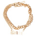 Zodiac Golden Anklet gemini