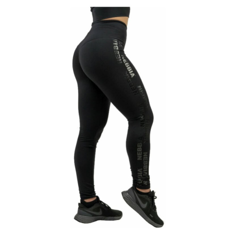 Nebbia Classic High Waist Leggings INTENSE Iconic Black Fitness nohavice