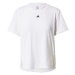 ADIDAS PERFORMANCE Funkčné tričko 'Versatile'  čierna / biela