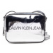 Calvin Klein Jeans Kabelka Sculpted Camera Bag Silver Body K60K608377 Strieborná