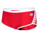 Arena icons swim low waist short solid red/white xl - uk38