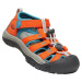 Keen Newport H2 Children Detské letné sandále 10031286KEN safety orange/fjord blue