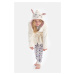 Dagi Ecru Girl&#39;s Unicorn Dressing Gown