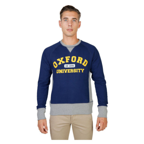 Oxford University  - oxford-fleece-raglan  Mikiny Modrá