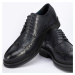 Pánske topánky z kroko kože 95-M-504-N