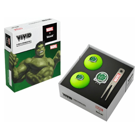 Volvik Marvel Hulk 2 Golfové lopty