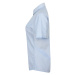 Henbury Dámska košeľa s krátkym rukávom H516 Blue Oxford