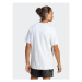Adidas Tričko Essentials Single Jersey Big Logo T-Shirt IC9349 Biela Regular Fit