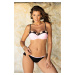 Swimwear Waleri M-650 pink and black