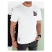 Pánske tričko s potlačou Farba Biely DSTREET RX5481